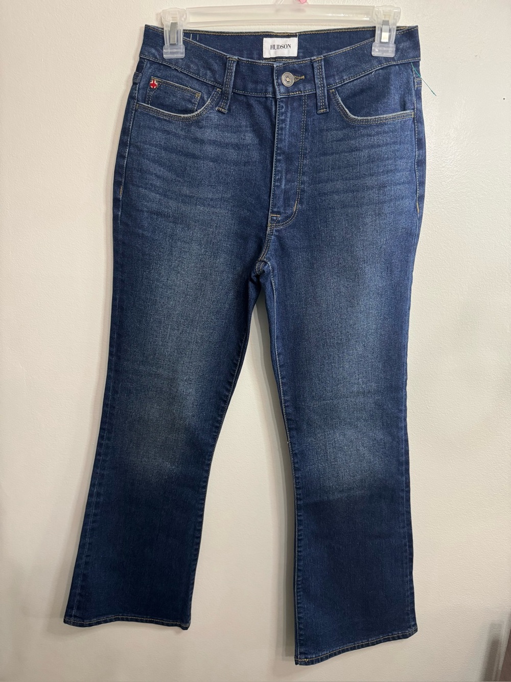Hudson Blair high-rise boot cut cropped jeans size 26